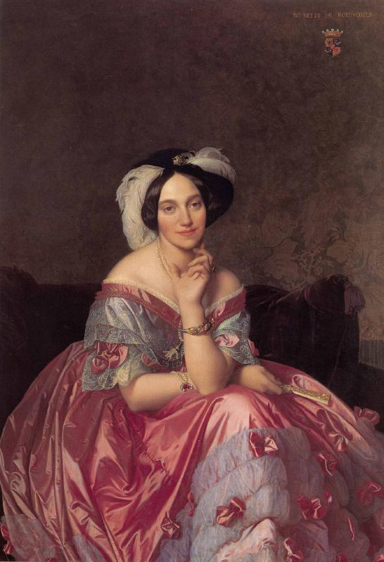 Jean Auguste Dominique Ingres Baronne de Rothschild